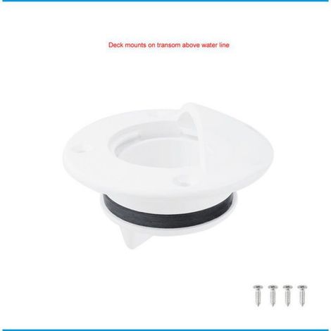 Bouchon De Vidange - Nylon Marine - Pour Tableau Arrière De Bateau - Universel - 1 Pièce (1/4)