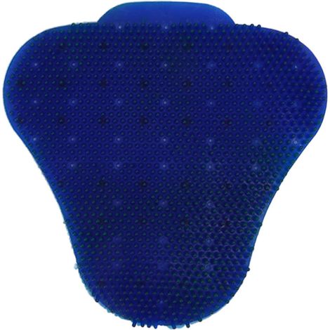 Boule parfumée anti-éclaboussures pour urinoir - Écran déodorant triangulaire bleu pour toilettes hommes