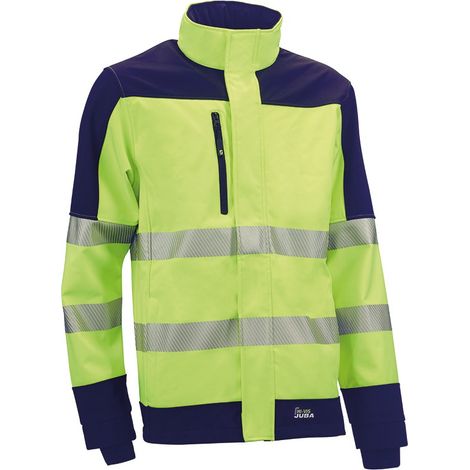 Veste Softshell AV Jaune Bleu