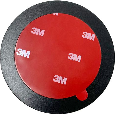 Lot de 3 Disques Adhésifs Ternel 86mm pour Tableau de Bord, Pads de Fixation Autocollants 3M pour Maintien Solide (1/4)