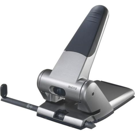 Leitz Heavy Duty Hole Punch 5180 perforador de papel 65 hojas Plata