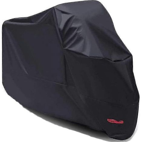 Housse de moto imperméable pour extérieur, protection contre l'eau, la poussière et les UV, avec trous de verrouillage. (1/5)