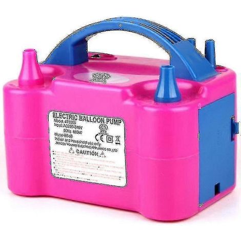 Gonfleur électrique pour ballons, 2 modes de gonflage, 600 W