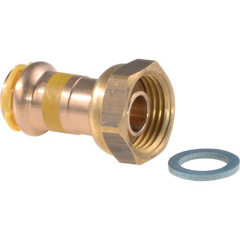 raccord droit - 2 pièces - diamètre 16 vers 1/2 - comap spg02003s (1/2)