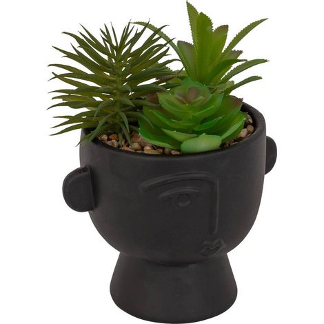 Pianta artificiale dusty h16cm - Atmosphera créateur d'intérieur