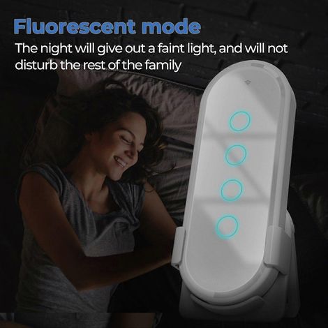 EV1527 4-Tasten 433 MHz Smart-Home-Fernbedienung (weiß) (1/5)