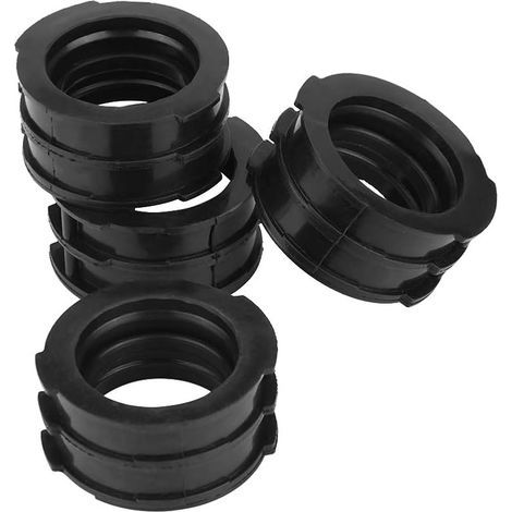 Joints d'Admission Carburateur 4x pour V 1200 VMX12V 1985-2007 - Compatibles OEM, Caoutchouc Résistant à l'Huile, Kit de Remplacement Facile (1/2)