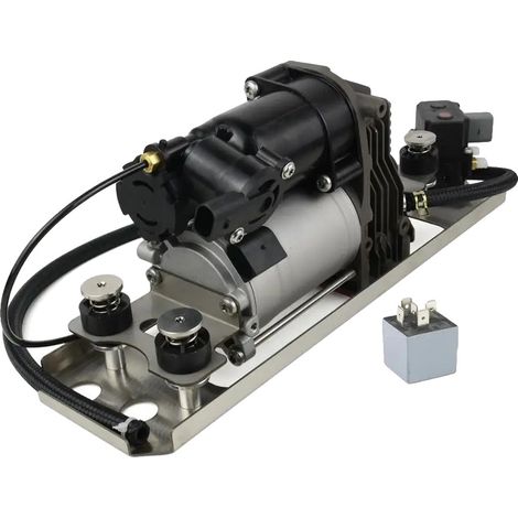Compresor de suspensión neumática, compatible con Serie 5 E61, número de pieza original 37106793778, número de pieza original 37206792855, mejora del rendimiento, material duradero. (1/5)