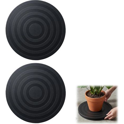 Tourne-Disque Rotatif à 360 Degré Plateau Pivotant Support Pivotant Plateau Universel Rond Plateau Tournant Manuel Billes en Acier, Support Pivotant pour TV, Ordinateur. (1/5)