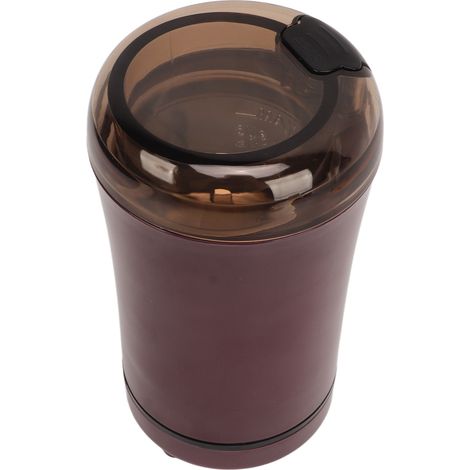 Moulin à café électrique multifonction avec lames en acier inoxydable, petit moulin portable pour épices et herbes, 150 W, violet, prise UE 220 V (1/5)