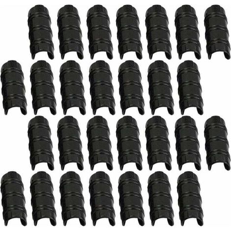 30pcs Serre Clips - 32mm - Pour la Fixation des Housses au Jardin Serres, des Films, des Plantes (1/4)