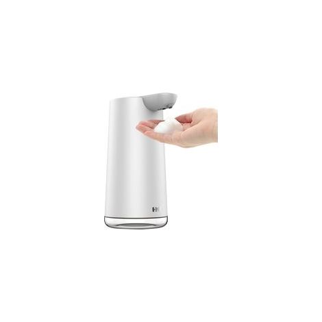 Distributeur de Savon Automatique IPX7 Rechargeable par Magnétique 350ml, Sans Contact, Idéal pour Cuisine et Salle de Bain