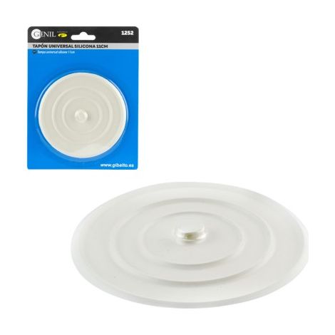Tapón Universal Silicona 11cm Flexible Evita Malos Olores