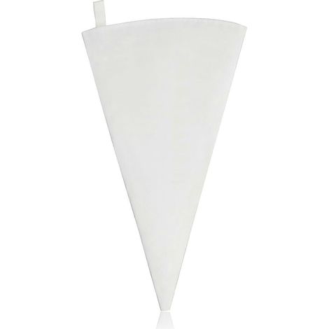Poche à douille en toile enduite de plastique de qualité professionnelle, grande poche à douille en coton pour décorer les gâteaux et la crème pâtissière, 12 (1/4)