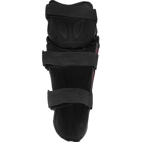 Protège-genoux moto cross enduro, paire de protections articulations renforcées, équipement de sécurité pilote, coques rigides anti-chocs, taille adulte. (1/5)