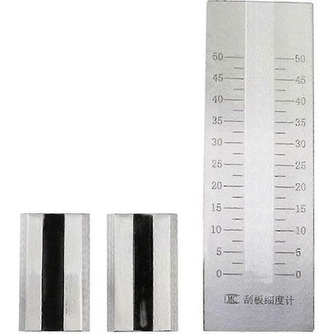 Doppelnut-Grindometer aus Edelstahl – Präzisions-Feinheitsprüfgerät für Farben, Tinten und Beschichtungen ww 0-25µm (1/5)