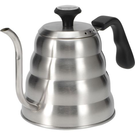 Kaffeemaschine mit Schwanenhalsauslauf – Edelstahl – 1200 ml – Für Filterkaffee – Für Zuhause und Café (1/5)