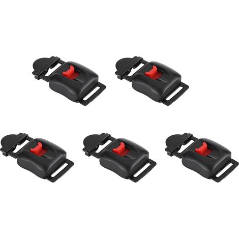 5 Motorradhelm-Schnellverschluss-Clip-Schnalle Kinnriemen-Trennverschluss (1/5)