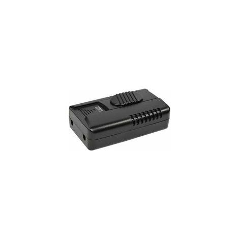 Variateur à pied à curseur 150W 230V noir Compatible LED Protection par fusible 1,6A Installation facile sur prise standard (1/5)
