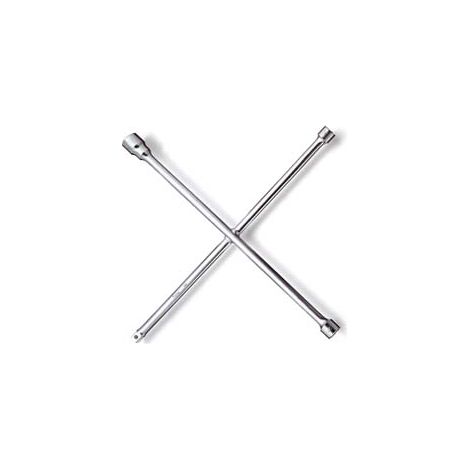 CHIAVI A CROCE PER RUOTE CROMATE ART.979  per dadi mm.171922 e quadro 1/2    BETA