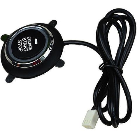 Sistemas antirrobo para llaves de coche, sistema de entrada con llave, arranque remoto del motor, botón pulsador, vehículos con arranque y parada con un solo clic, 12 V, envío directo. (1/5)