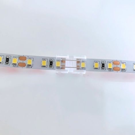 Connecteur Droit pour Ruban LED SMD 8mm IP44 - SILUMEN (1/2)