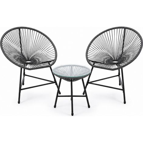 Aga Gartenmöbel-Set Grau (1/5)