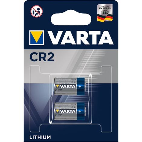 VARTA Batterie Profess. CR2 2er Blister, 3,0V