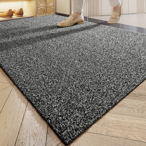 Tapis d'entrée Simple, anti-rayures, boue, résistant à l'usure, à la poussière, pour couloir de maison, sol d'allée, antidérapant