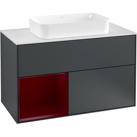 Villeroy & Boch F241HBHG Meuble sous-vasque Finion F24