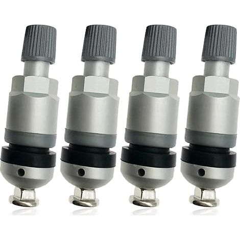 Sistema de monitoreo de presión de neumáticos, 4 vástagos de válvula de sensor de presión de neumáticos TPMS, kit de reparación de sensor de monitoreo de presión de neumáticos, sistema de monitoreo (1/5)