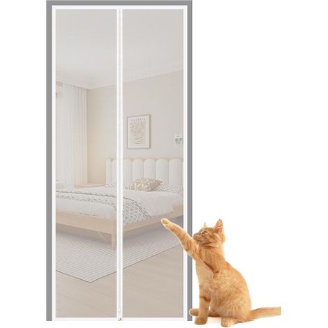 Porte Moustiquaire pour Chat Anti-Fugue Chats (1/5)
