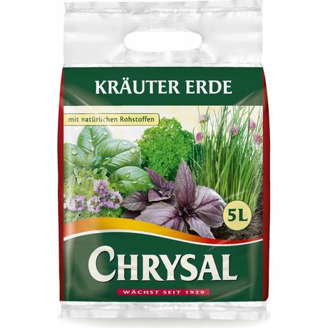 Chrysal Erde für Kräuter - 5 Liter