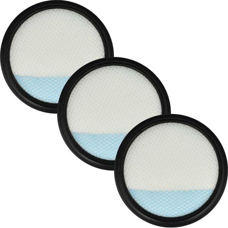 vhbw 3x filtro pre-motore compatibile con Vax Blade 32V Ultra TBT3V1P2 aspirapolvere - filtro salvamotore, lavabile