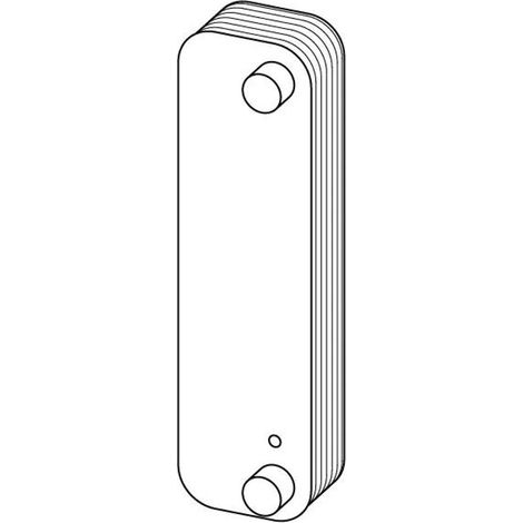 Uponor Combi Port Gen Wärmetauscher GVH 228H-X-40 VA, 1116250