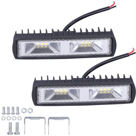 12 LED 36W 12-24V Car Work Light Bars, Headlights for Motorcycle, Truck, Boat, Tractor, Trailer, Off-Road (1/5)