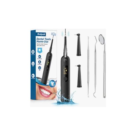 Nouveau détartreur électrique - Nettoyeur de dents ultrasonique portable - Kit d'outils de nettoyage dentaire