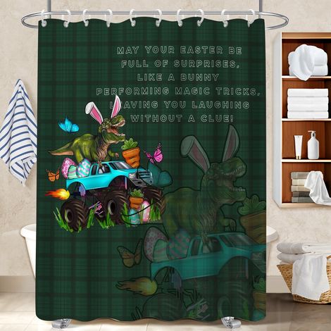 Voile de douche polyester 180x180 avec œillets voile de douche pour une déco qui inspire (1/5)