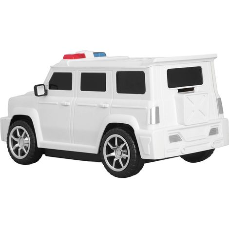 Automatisches Sparschwein mit Fingerabdruck-Passwortfunktion, bewahrt Geld und Münzen in einem autoförmigen Sparschwein auf, ideal für Kinder, weiß. (1/5)
