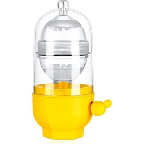 Egg Thrower - PP Food-Grade Egg Scrambler - Hand-Powered Shell-Free Mixing Tool - For Golden Egg Preparation - 1 Unit (1/5)