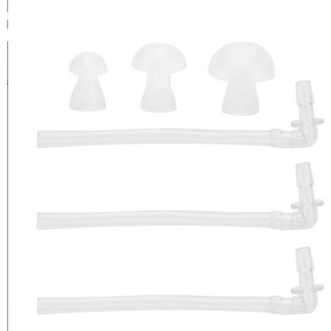 Packung mit 10 Ohrstöpseln für Hörgeräte, Akustikschläuche und Zubehör für In-Ear-Kopfhörer. (1/5)