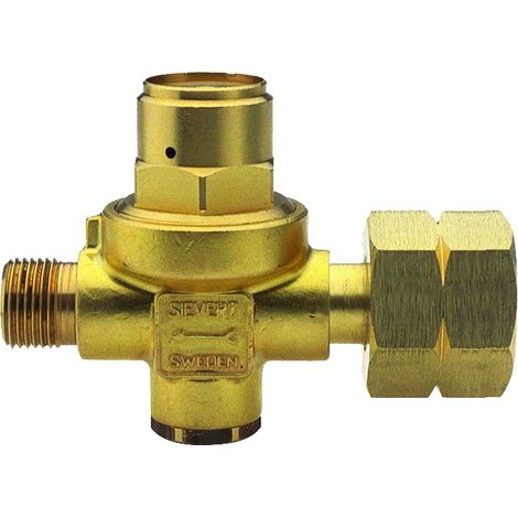 SIEVERT Druckregler 2 bar-6 kg/h DIN-Kombi - 309175
