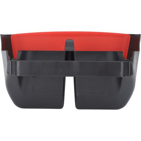 Unterflur-Staufach, Organizer für die Mittelkonsole, Ersatzablage für Tesla Model Y und Model 3 (rot) (1/5)