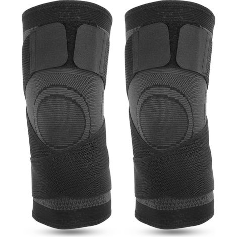 Genouillère De Sport En Nylon Respirant Pour Course Cyclisme Et Basketball - Protection Réglable Et Confortable - Lot De 1 (1/5)