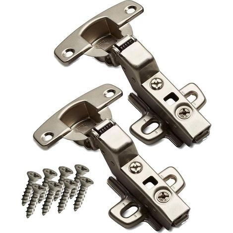 SOTECH 2 pièces Hettich Sensys 110° Butée intérieure charnière standard incl. vis M4x16mm Hauteur Distance 1,5 mm Fermeture automatique pour armoire de cuisine (1/5)