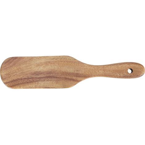 Spatule en teck, pelle à frire en bois pour la maison, ustensiles de cuisine, 23 x 5 cm (1/5)