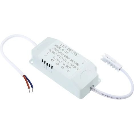TrAdE Shop Traesio - Alimentatore Trasformatore Driver Per Faretto Da Incasso 3 7 9 12 15 18w 25watt - 8-12 Watt