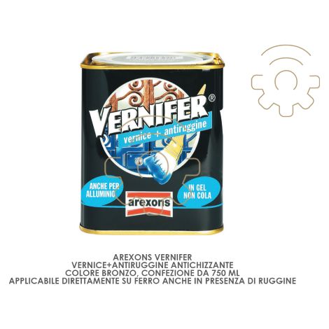 VERNIFER ANTICHIZZANTE 750 ML BRONZO 4889