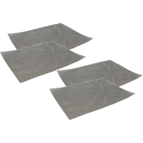 KIT SET 4 PZ MAURY'S GRILL TAPPETINI A RETE BARBECUE ANTIADERENTE 36 X 42 CM OKS (1/4)