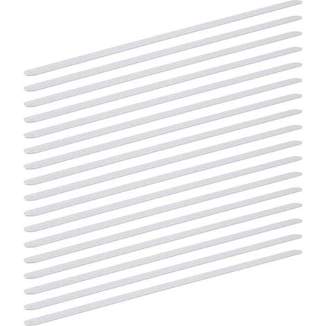 Bandes antidérapantes set de 18 longueur 40 cm escalier carrelage autoadhésif douche, transparent (1/5)